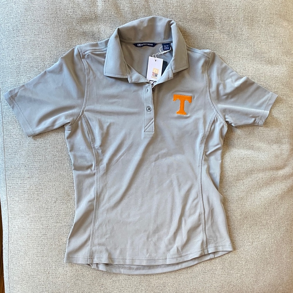 Cutter & Buck Grey University of Tennessee Polo